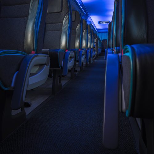 Modern Comfortable International Shuttle Coach Bus